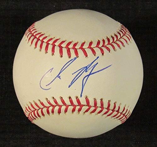 Chris Britton assinou o Autograph Autograph Rawlings Baseball B108 - Baseballs autografados