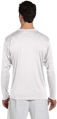 Camiseta de camiseta de t-shirt de seca dupla de manga longa masculina