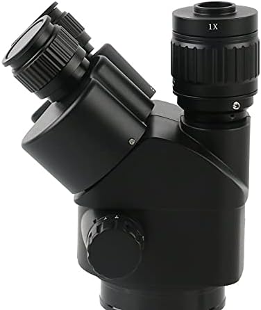 Acessórios para microscópio Adaptador de montagem C 38 mm Tubo de microscópio estéreo trinocular para foco na câmera digital, 1x