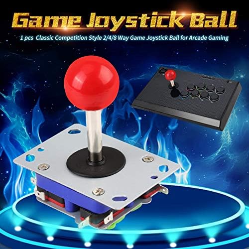 Jeanoko Arcade Joystick Diy Controller Kit 2/4/8 Game Joystick Controller Outros jogos de luta de PC Games Arcade Games