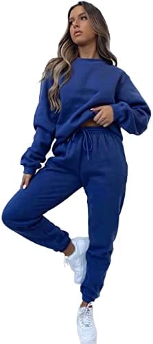 Mouse de moletom de kasoon para mulheres conjunto de 2 peças Terno de jogging de manga comprida Sweatshirts Sorthants Racksuit Casual Roupfits