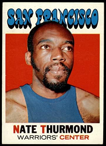 1971 Topps 131 Nate Thurmond Golden State Warriors Dean's Cards 5 - ex Warriors