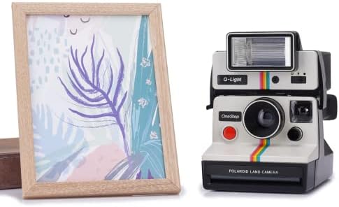 Câmera Polaroid OneStep SX-70 com faixa de arco-íris