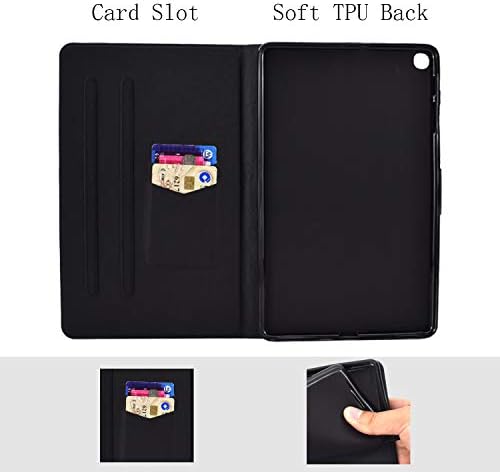 iPad 10.2 2019 7th/iPad Air 3 10.5 3ª geração 2019/iPad Pro 10.5 2017 Caso, carteira de couro Wkooff PU com capa de choque