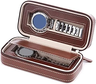 Scdhzp Metal Case 6/12 Slots de grade Relógio de pulso Exibir caixa de armazenamento Organizer Watch Case Caixa de relógio