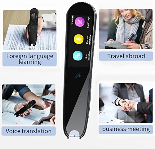 Tradução Pen Tradutor Dispositivo de tradutor de voz 112 Languages ​​Scanner Language Text Reader para reuniões