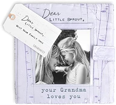Demdaco Dear You Love Grandma Purple Holds 4 x 6 polegadas Foto Polyster Plow