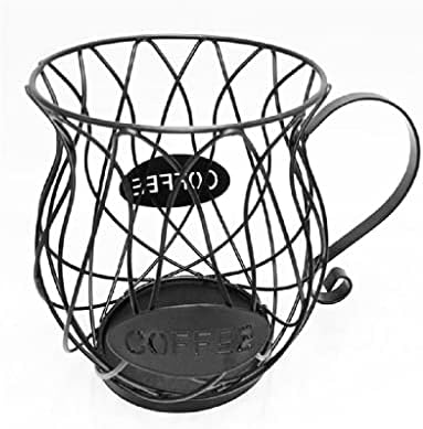 WPYYI Open Work Capsule Armazenamento de cestas de cesta criativo Copo de café frut