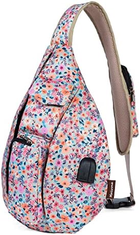 Malirona Sling Saco para Mulheres Mochila Sling Mochila Daypack Daypack Saco de peito Crosspacy