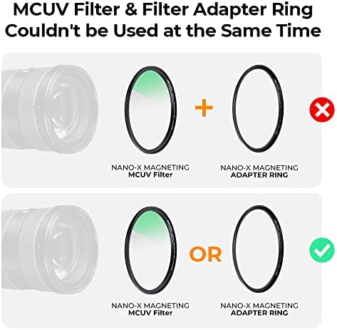K&F Concept 72mm Mentic McUV CPL Fixado nd1000 kit de filtros de lente 4 em 1 lente de lente com 28 multi-cutas para lente da câmera