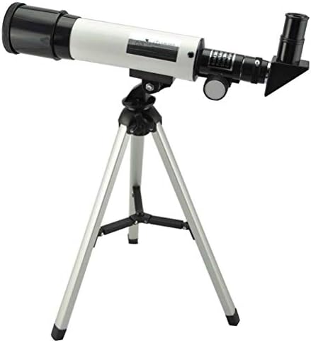 Telescópio Bgghdiddddd, telescópio iniciante, telescópio pequeno telescópio Refração 360x50 Telescópio astronômico com telescópio portátil Sky Monocular Telescopio Espaço Espaço Presente