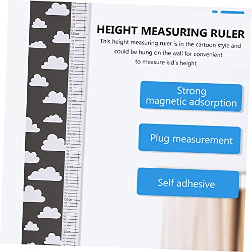 Tofficu Altura Medição do régua Ferramenta Ferramenta de enquadramento Ferramenta de imagem Ferramenta de penduramento Ferramenta de crescimento do bebê Gráfico de crescimento da parede altura do gráfico de crescimento da parede Gráfico