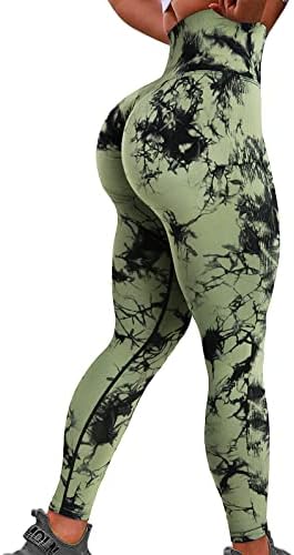 Drenoon Butt Leggings Leggings Mulheres sem costura treino de scrunch pernela Alta cintura ginástica barriga de barriga de ioga calças de ioga