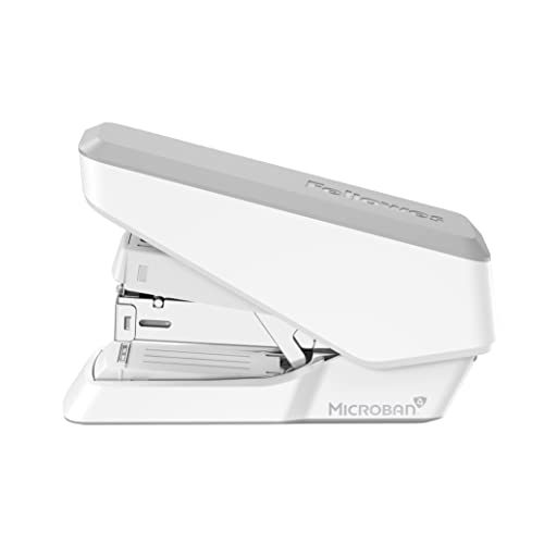 Fellowes LX860 Easypress Half Triping One Touch Desk Stapler, 40 Capacidade de folha - Branco