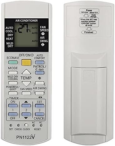 Controle remoto do ar-condicionado universal K-PN1122 Uso apenas para Panasonic National Air Conditioning Fernbedienung Huayu