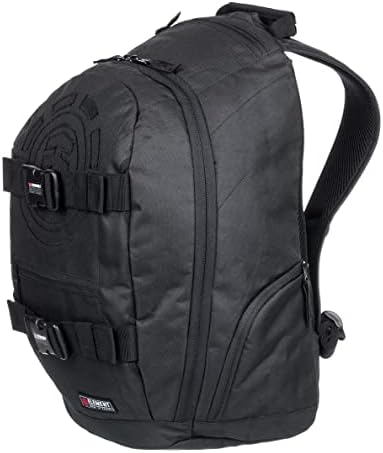 MENIMENTO MEN MOHAVE Backpack-Lightweight School Bookbag com tiras de skate, preto, tamanho único