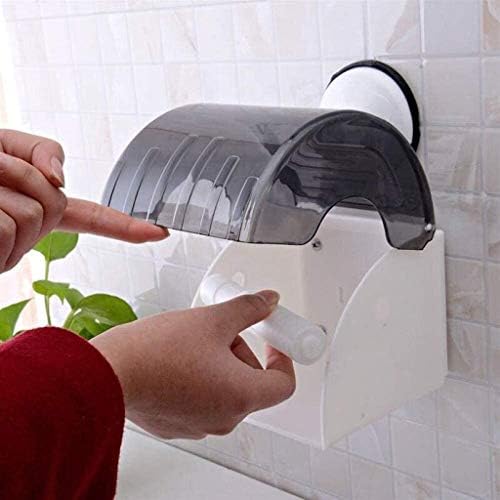 Banheiro caixa de papelão impermeável caixa de lenços de papel plástico do chuveiro tolo de parede Toliet -titular