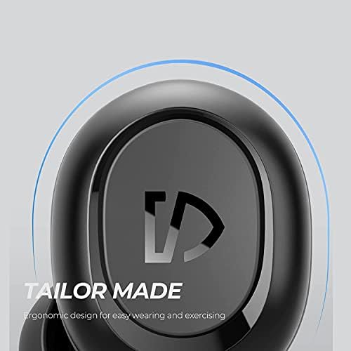 Sondpeats Wireless Earbuds Truefree2 Bluetooth 5.0 fones de ouvido na orelha tws sports foodbuds, ipx7 à prova d'água, barbatanas