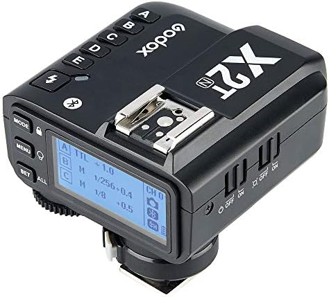 Transmissor de gatilho flash sem fio x2t-n 2.4g compatível com o suporte à câmera Nikon I-TTL HSS 1/8000S Função do painel de controle LED