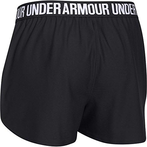 Under Armour feminino brincar com shorts