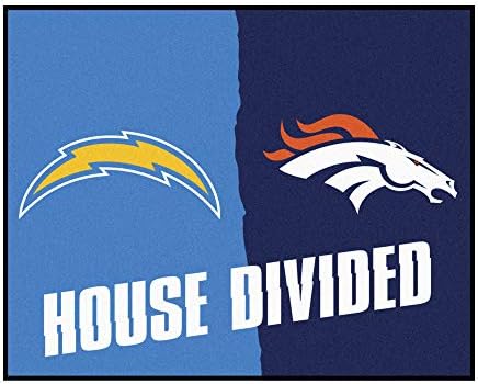 Fanmats NFL Unissex House Divided Mat