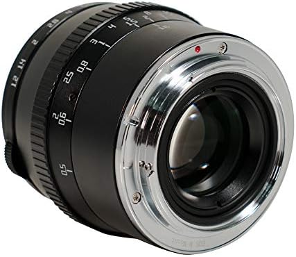 Ttartisan 50mm f1.2 APS-C Abertura de grande Aperture Prime Focus Manual Focus Lens Black para Nikon Z Mount Camera como Z6 Z7 Z6ii Markii Z7ii ZFC