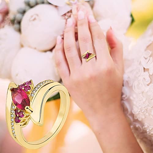 2023 Novo engajamento Rodada de zircões de zircões femininos anéis de casamento anéis de jóias para mulher anel de diamante