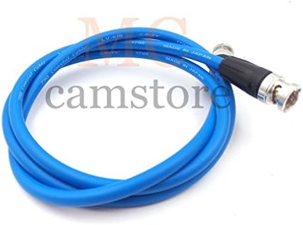 McCamstore 12G 75Ω HD SDI Video Cable Coaxial Neutrik BNC Male para Male para Câmera de Vídeo 4K com Cabo SDI LV-61S CANARE
