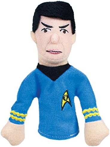 O Filósofos Desempregados Guild Spock Pluxh Finger Puppet e Refrigerator Magnet - Star Trek original