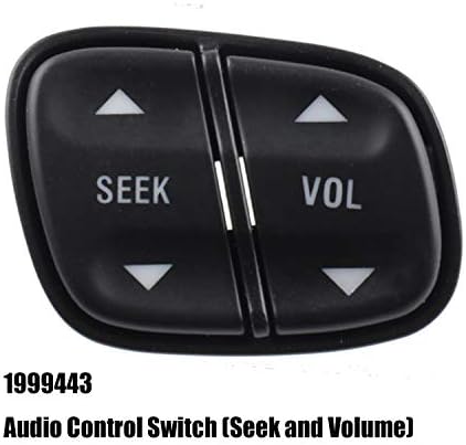 Substituição do botão de controle do volante do volante para 2003-2009 Silverado suburbano Tahoe Avalanche GMC Sierra