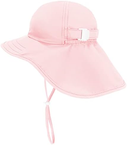 SUNHAT INFANTIDO CUMDLER E CRIANÇAS FLAP DE ÁGUA SMUMBRA BEBÊ NATA UPF 50 Garoto e menina Praia