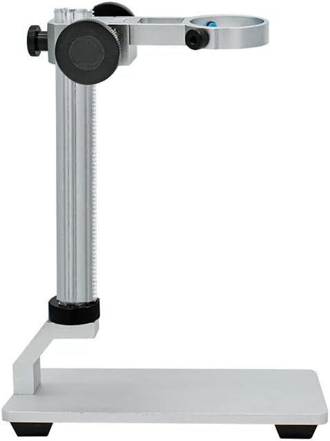 Holder de desktop de microscópio digital de liga de alumínio Stand para baixo suporte de tabela de suporte para o suporte de suporte