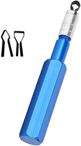 Fafeicy 130mm Electroder, nivelador de plástico PVC azul, cantos de pavimentação Yin e Yang, com três lâminas, equipamentos de soldagem e acessórios