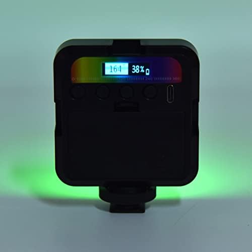 RGB Câmera de preenchimento leve, brilho LED Mini fotografia preenche luz para videoconferência para jogos esportivos para