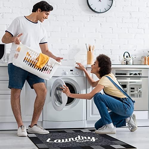 Ottomanson Machine lavável lavável Rapa de lavanderia de lavanderia sem deslizamento Rubberback 2x3 Ranta de área de