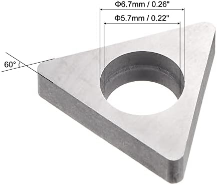 uxcell carboneto inserir assentos Shim mt1603 Turning Tool Thread Threath shim Seat 5pcs