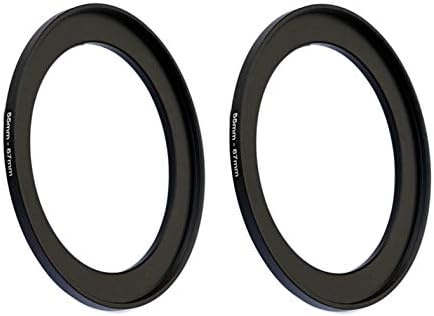 Adaptador de anel de intensificação de 58-72 mm, anel de filtro de 58 a 72 mm, anel de filtro, 58 mm de 72 mm fêmea integrando anel para cima para lente da câmera DSLR e filtros infravermelhos de ND UV CPL