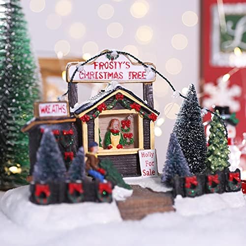 Christmas Criatividade decorativa Goma de goma luminosa Decoração de desktop Shop Shop Shop Árvore de Natal Decorativa Cena de