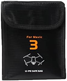 Csyanxing Battery Battery Stage Storage Bag Protector de radiação à prova de explosão para DJI Mavic 3