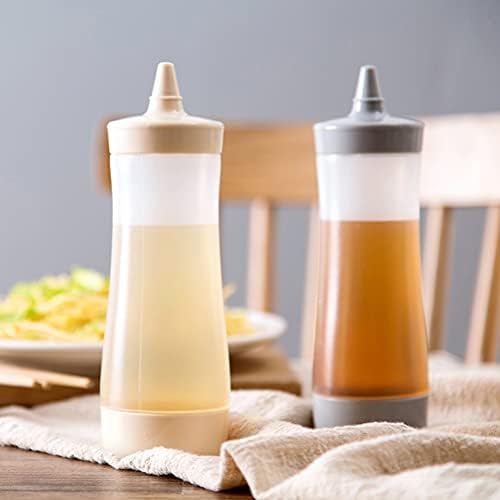 FRCOLOR 3PCS Squeeze Condimento Garrafas, garrafas de garrafa de mostarda para reargarante de cozinha em casa