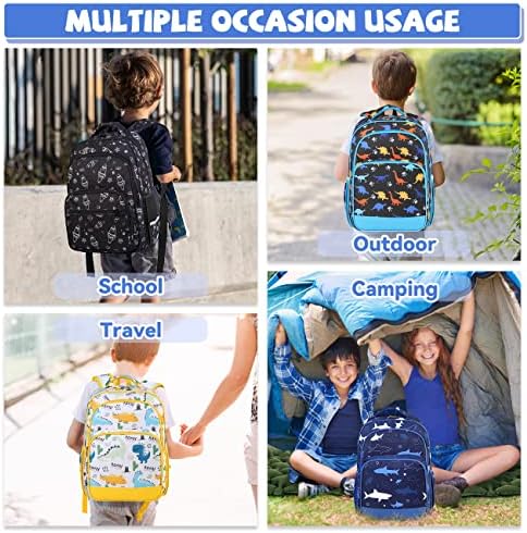 Mochilas Vaschy Kids, mochila de meninas de meninas resistentes à água de 16 pol.