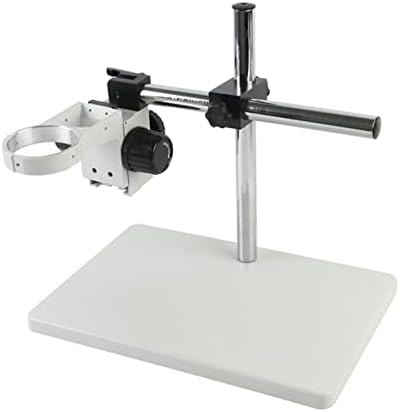 N/A Industrial Binocular Trinocular Microscópio Câmera Stand Suporte do braço de 76 mm Universal 360 Rotativo Manutenção Workbench