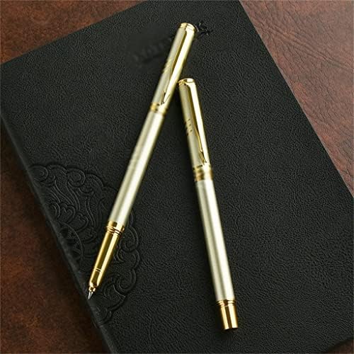 Jydqm 1 pc 0,5mm Metal Roller Ball Pen Ballpond Pen para redação de negócios de material escolar de escritórios