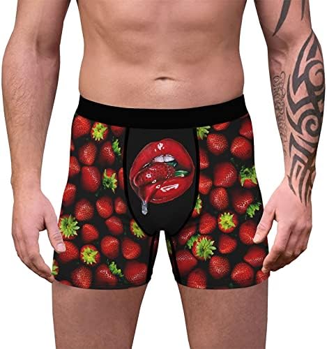 Masculino boxers romance de juventude masculino Cartoon Padrões de impressão de boxe shorts de roupas de roupa