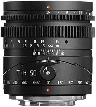 Ttartisan Ttartisan 50mm F1.4 Lente de moldura de inclinação Full Manual Retrato Lentes Grande Abertura Compatível com Fuji