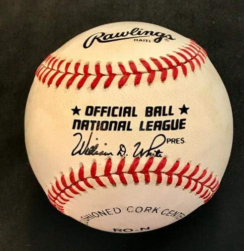 Gregg Jefferies assinou o beisebol da Liga Nacional - Baseballs autografados