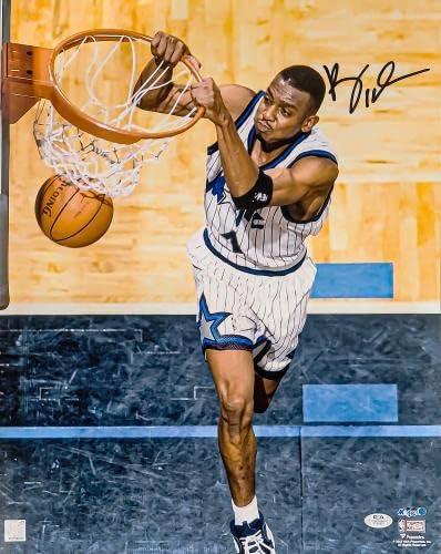 Anfernee Penny Hardaway autografado emoldurado 16x20 foto Orlando Magic PSA/DNA Stock 209437 - Fotos autografadas da NBA