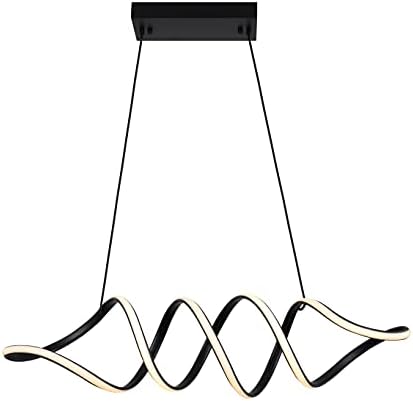 Artiva USA Infinito 68W Moderno único/declaração geométrica LED LED CHANDELIER DE