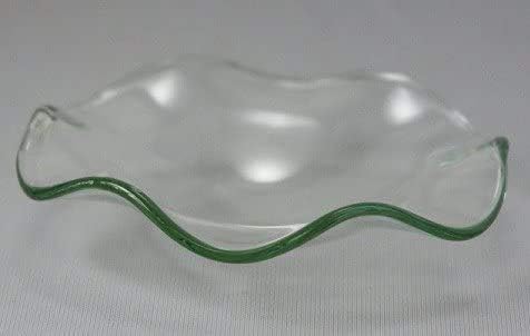 Pequeno prato de vidro de reposição para lâmpadas elétricas óleo e aquecedores de torta