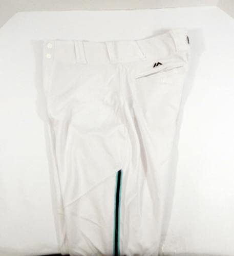 Arizona Diamondbacks Archie Bradley 25 Game usou calças brancas 35-41-35 41-Jogo usado calças MLB usadas